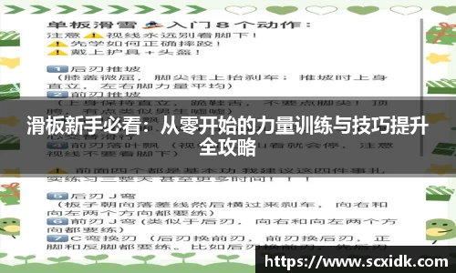 滑板新手必看：从零开始的力量训练与技巧提升全攻略
